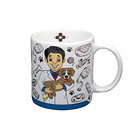 Caneca Personalizada Veterinário - Cerâmica Regina
