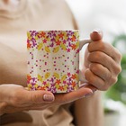 Caneca Poá Floral