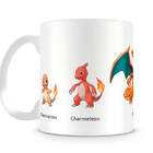 Caneca Pokémon Evolução Charizard