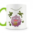 Caneca Pokémon Koffing Coffee Verde