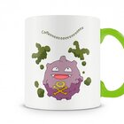 Caneca Pokémon Koffing Coffee Verde