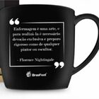 Caneca Porcelana 360ml Na Caixa - Enfermagem Presente Brasfoot
