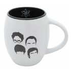Caneca Porcelana Bulging The Big Bang Theory 8x10x11,5 Cm 500