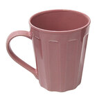 Caneca Porcelana Canelada Tulipa 8cm Alta 200ml Rosa