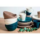 Caneca Porcelana Com Esmalte Reativo 10 Cm Branco Clean Yoi