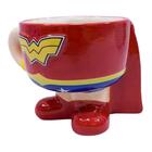 Caneca Porcelana Corpo Mulher Maravilha