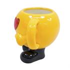 Caneca Porcelana Emotion Olhos De Coração