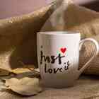 Caneca Porcelana Just Love It 350 Ml Lyor