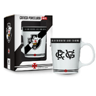 Caneca Porcelana Premium Brasfoot Vasco 260ml Licenciada Bran