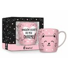 Caneca Porcelana Urban 360ml - Cat