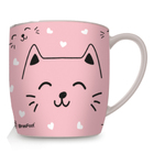 Caneca Porcelana Urban 360ml - Cat