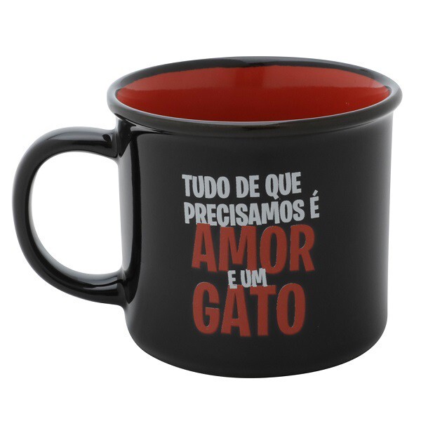 Caneca Porcelana Wb Hb Sylvester The Cat Preto 380 Ml Urban 4