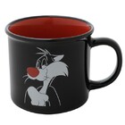 Caneca Porcelana Wb Hb Sylvester The Cat Preto 380 Ml Urban 4