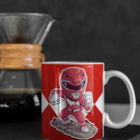 Caneca Power Rangers Vermelho Jason