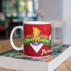 Caneca Power Rangers Vermelho Jason
