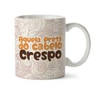 Caneca Preta Do Cabelo Crespo