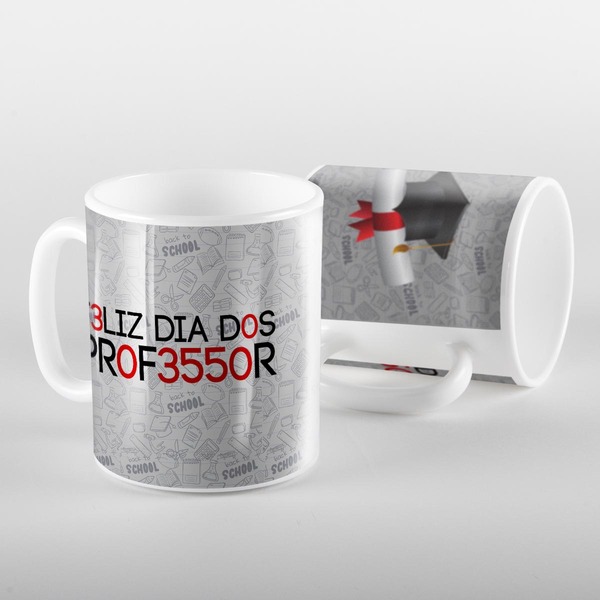 Caneca Professores Feliz Dia Dos Professor