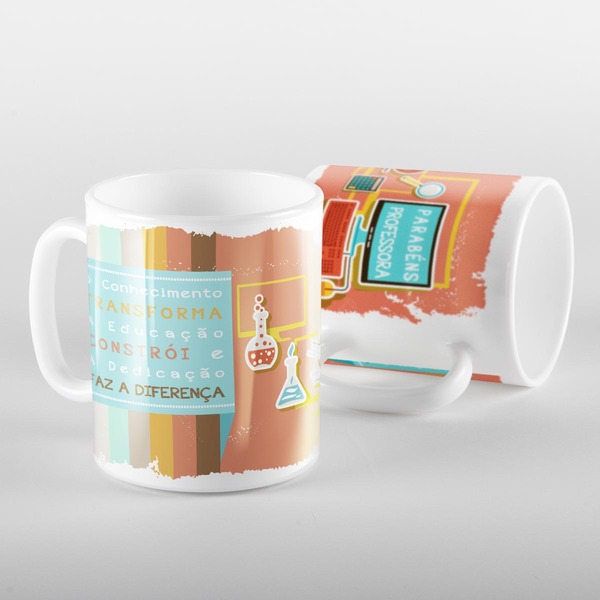 Caneca Professores Professora Que Faz A Diferença