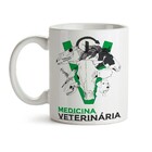 Caneca Profissão Medicina Veterinária Animais - Interior E Al