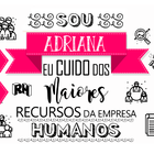 Caneca Profissão Recursos Humanos 325ml Branca Cerâmina