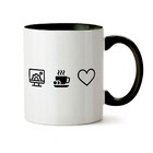 Caneca Programador (a) Código Interior E Alça Preta