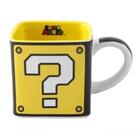 Caneca Quadrada Bloco Super Mario