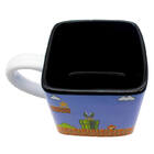 Caneca Quadrada Fases Game - Mario Bros