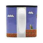 Caneca Quadrada Fases Game - Mario Bros