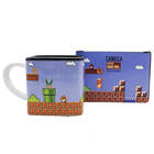 Caneca Quadrada Fases Game - Mario Bros