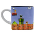 Caneca Quadrada Fases Game - Mario Bros
