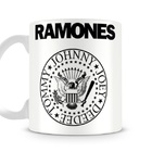 Caneca Ramones Branca