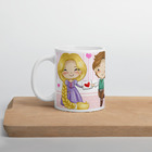Caneca Rapunzel Serie Princesas E Príncipes