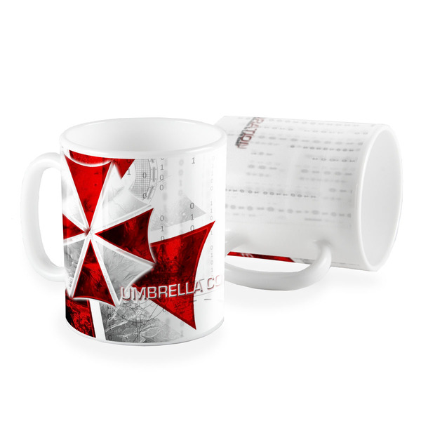 Caneca Resident Evil Umbrella Corporation