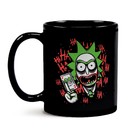 Caneca Rick And Morty Coringa Black