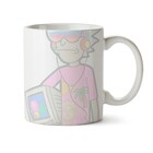 Caneca Rick And Morty Musica - Interior E Alça Branca