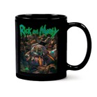 Caneca Rick And Morty Nave Black