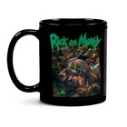 Caneca Rick And Morty Nave Black