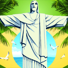 Caneca Rio De Janeiro Xícara 325ml Do Brasil Cristo Redentor