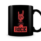 Caneca Rock And Roll Black