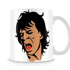 Caneca Rolling Stones Mick Jagger Head