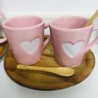 Caneca Rosa Coracao Vazado 80ml