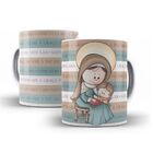 Caneca Sant'ana Em Cerâmica Branca 325ml Aa