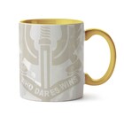 Caneca Sas - Serviço Aéreo Especial Eua - Interior E Alça Ama