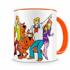 Caneca Scooby Doo Gang Laranja
