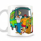 Caneca Scooby Doo Máquina De Mistério