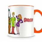Caneca Scooby Doo Máquina De Mistério Laranja