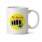 Caneca Série Cobra Kai No Mercy Interior E Alça Branca