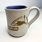 Caneca Serra Da Capivara Cor: Azul