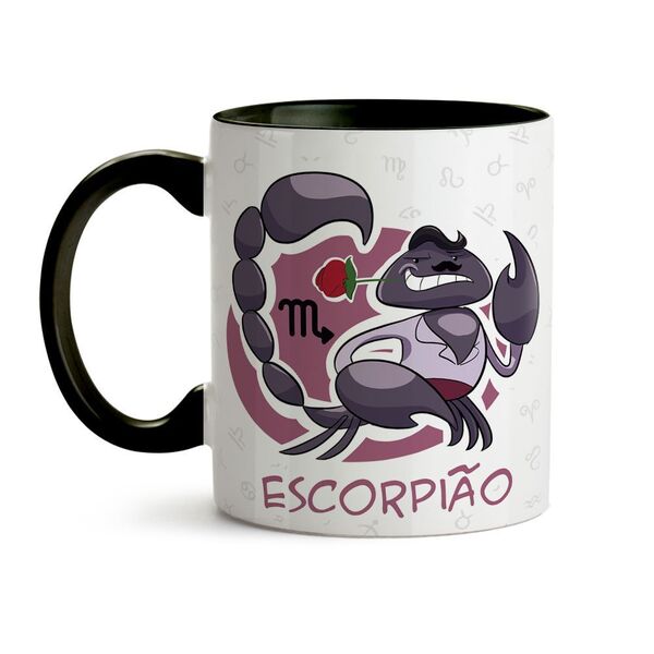 Caneca Signo Escorpião Masc