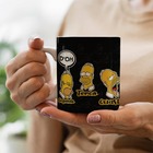 Caneca Simpsons Rosquinhas Dias Da Semana